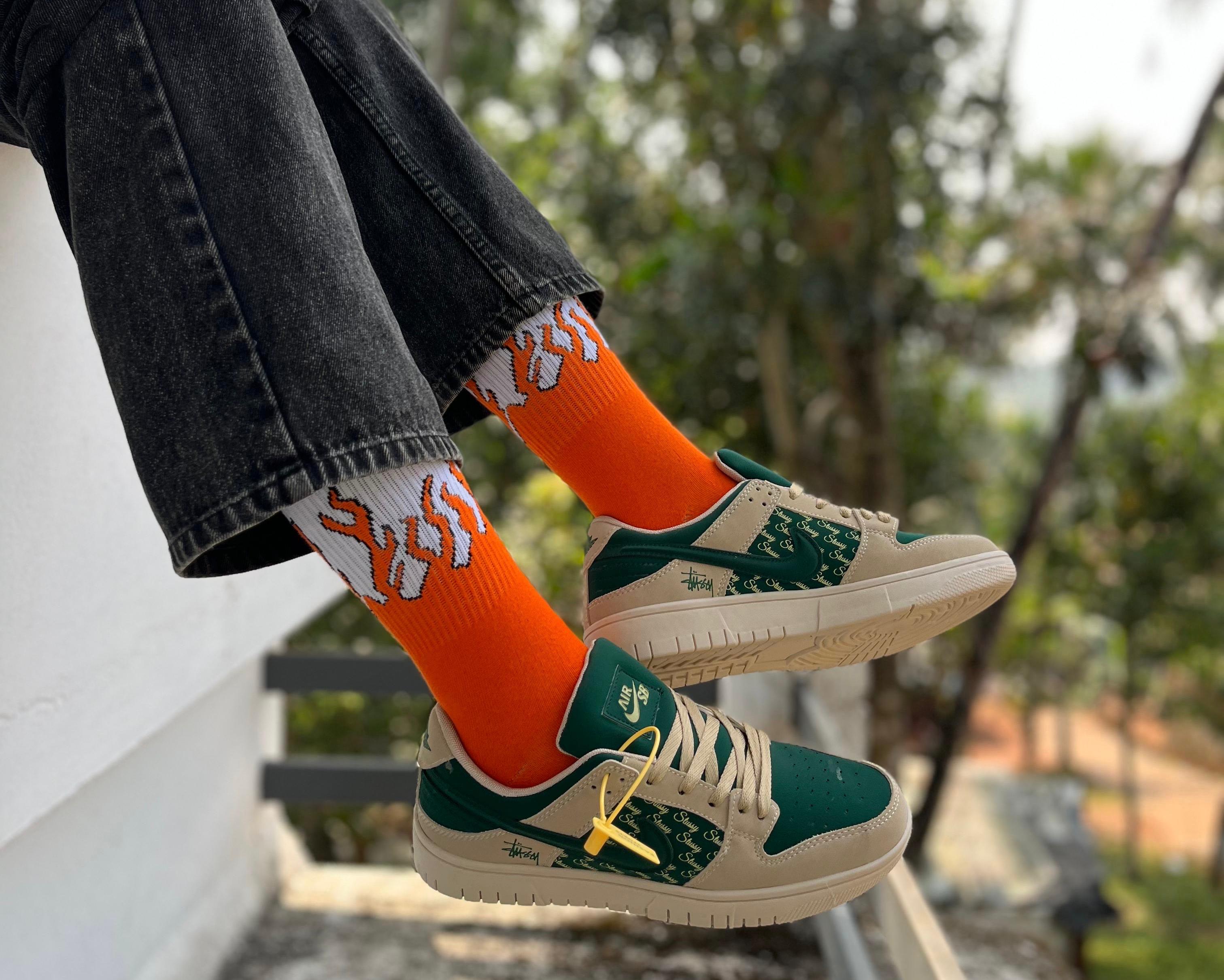 Green Casual Sneakers