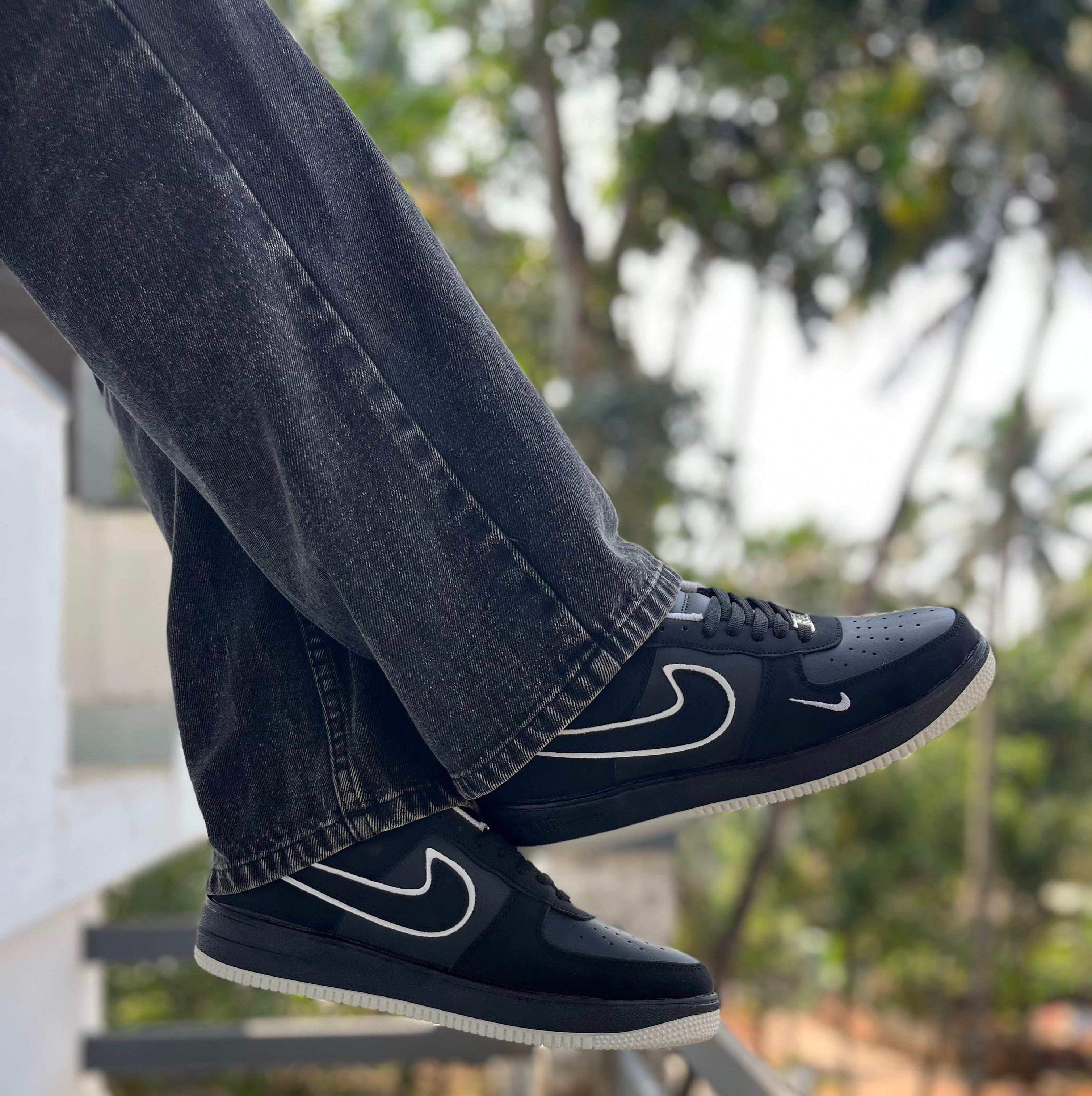 Black Casual Sneakers