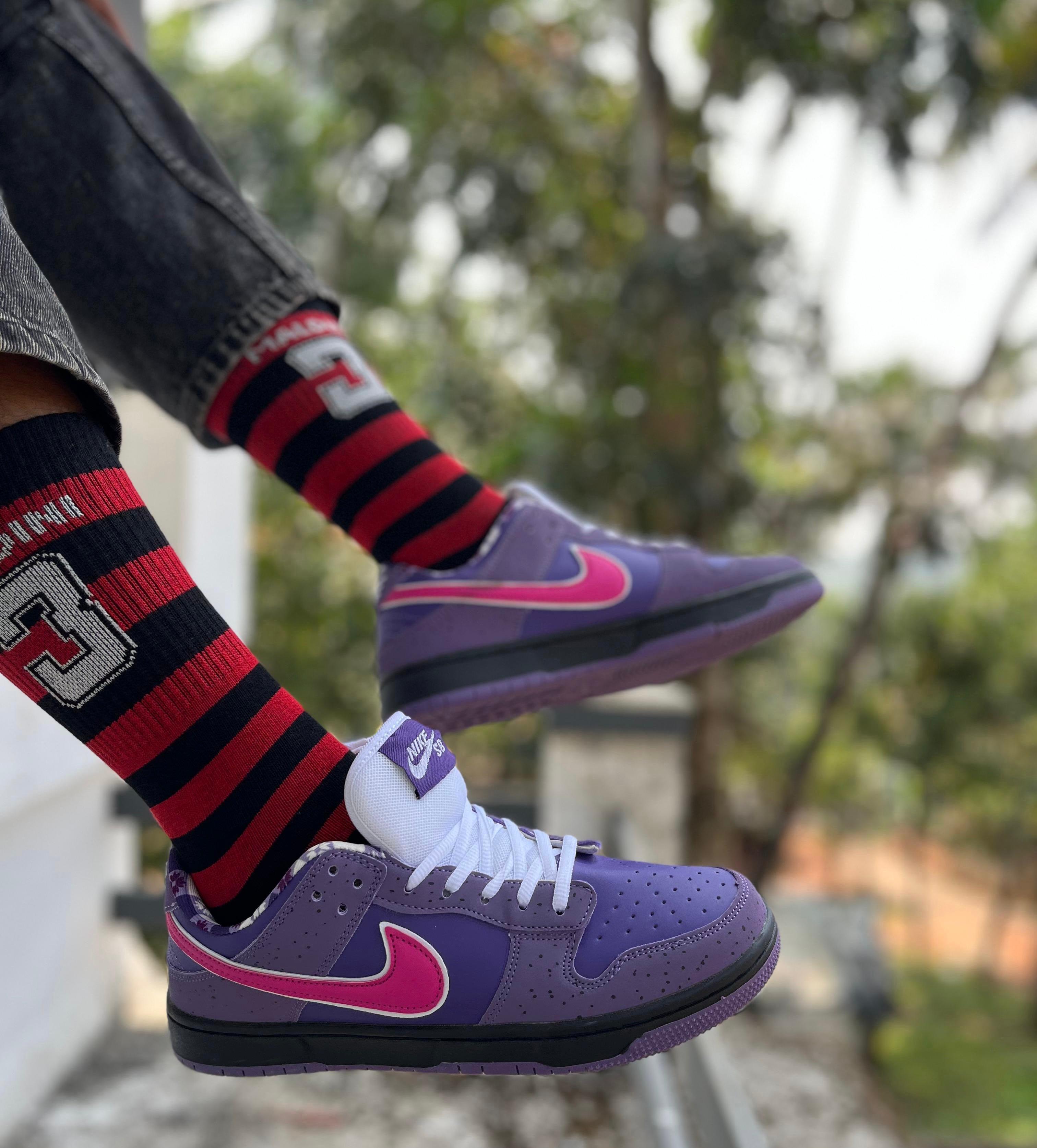 Nike Dunk Low Purple Sneakers