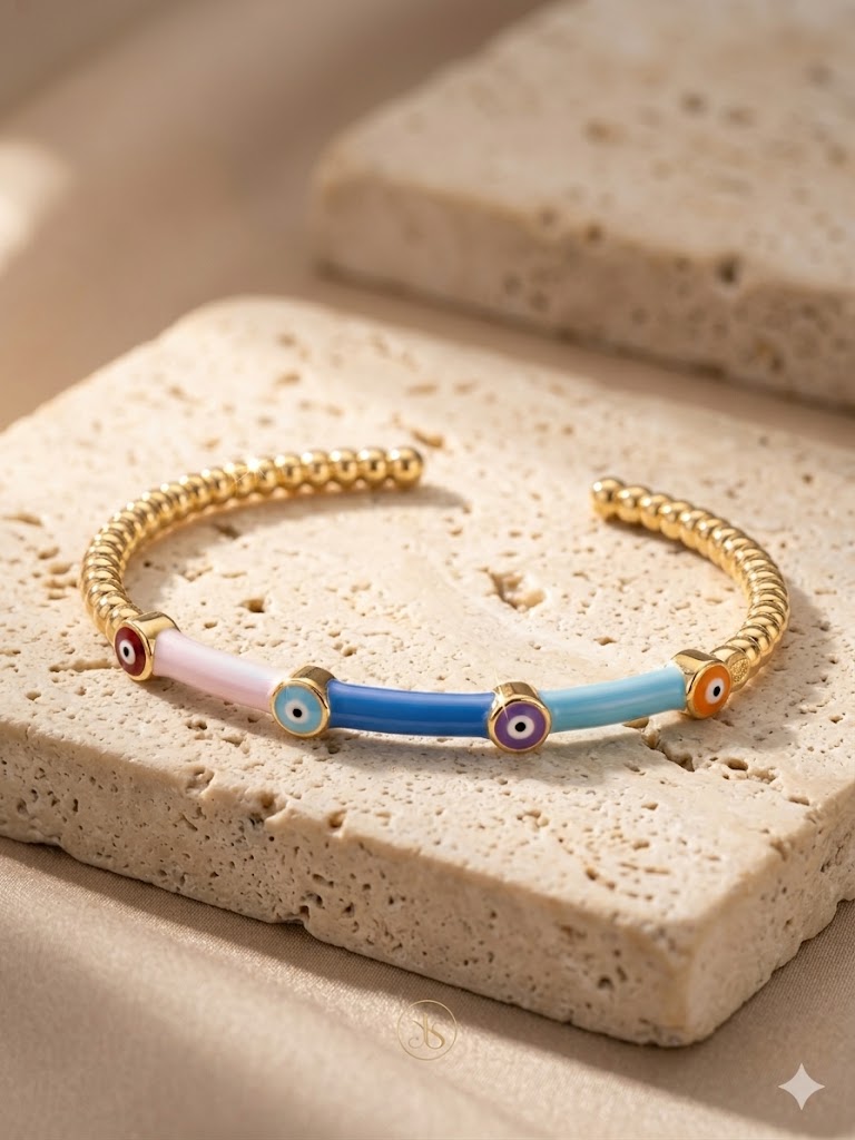Evil Eye Beaded Bracelet