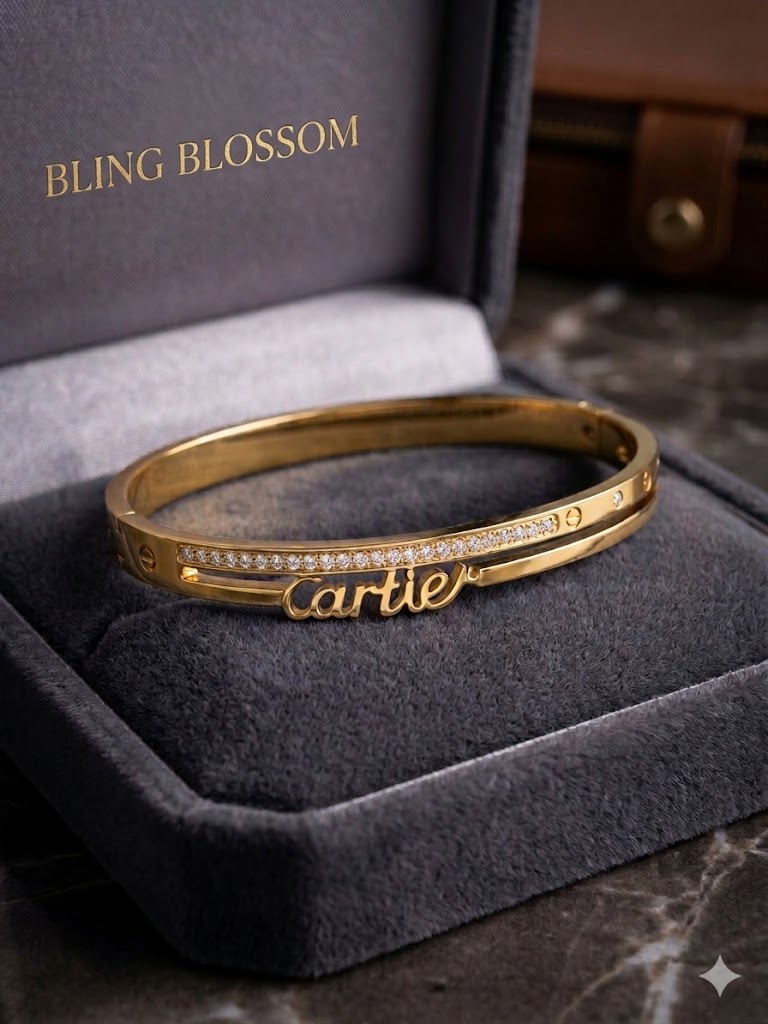 Gold Designer Bracelet