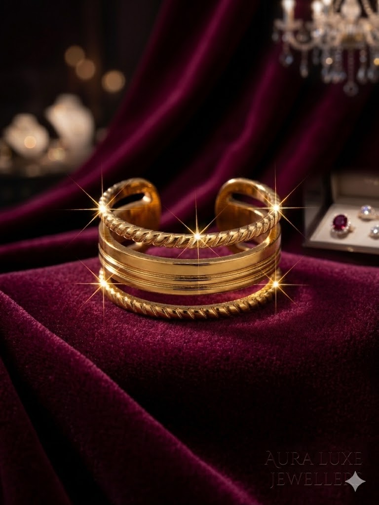 Elegant Cuff Ring