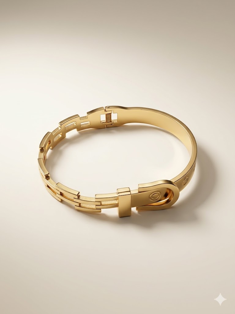 Elegant Gold-Plated Bracelet
