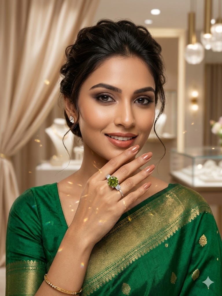 Emerald Stylish Ring