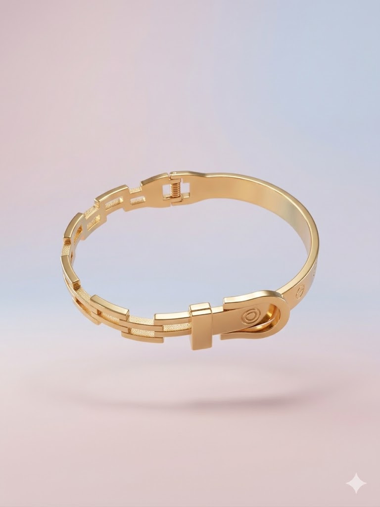 Elegant Gold-Plated Bracelet