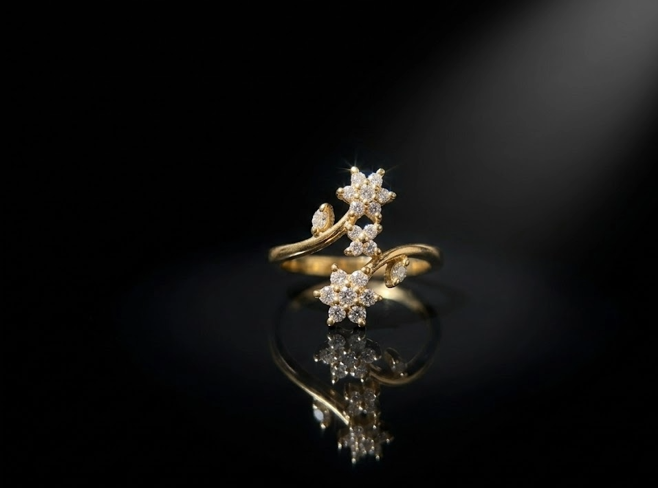 Stellar Gold Adjustable Ring
