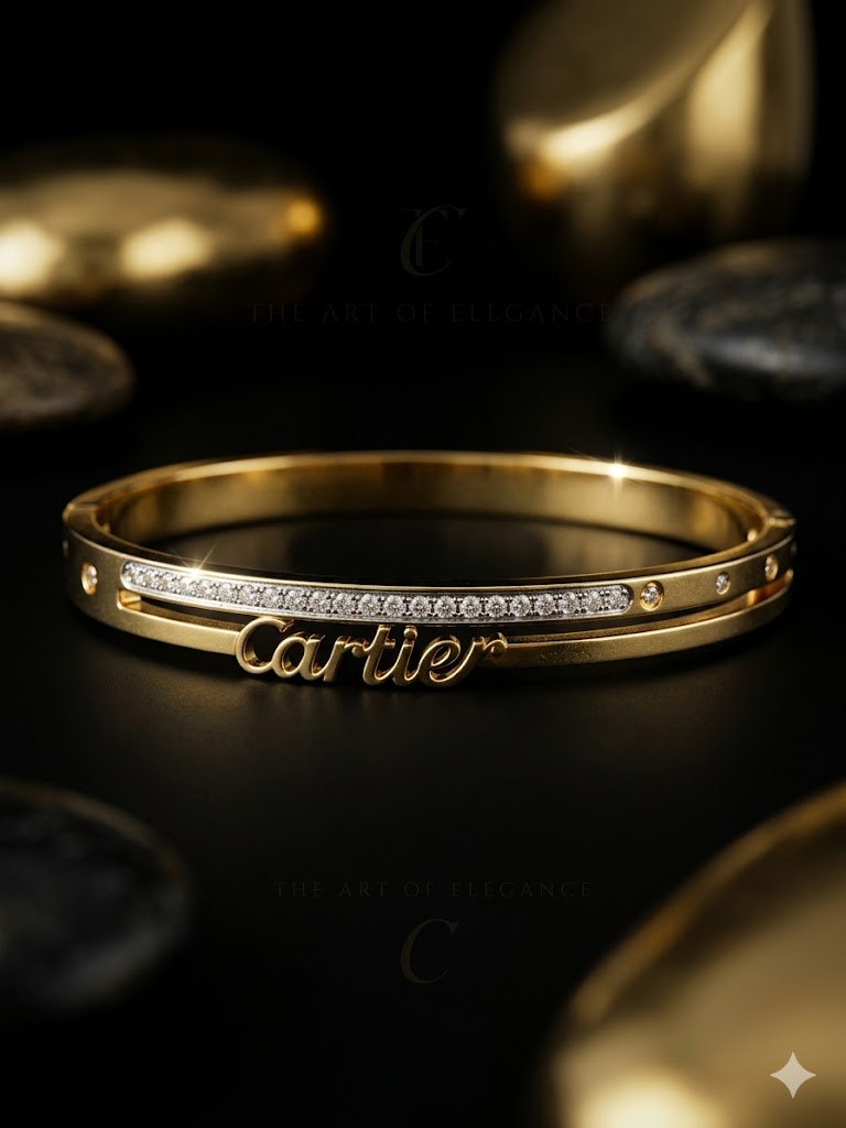 Gold Designer Bracelet