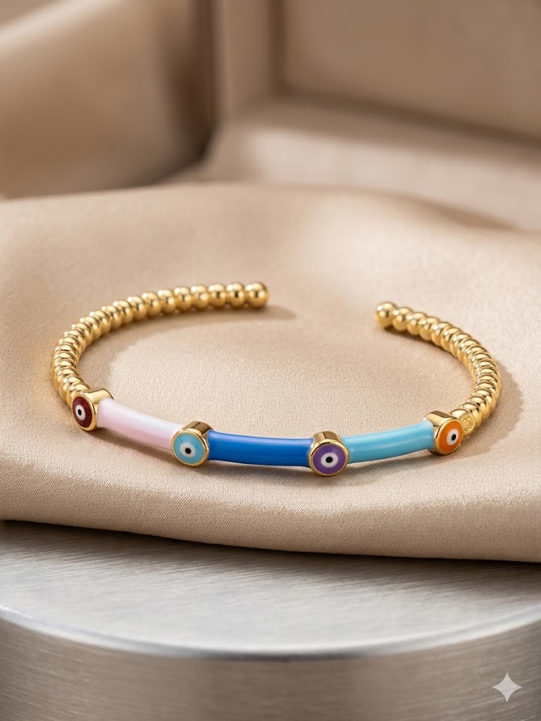 Evil Eye Beaded Bracelet