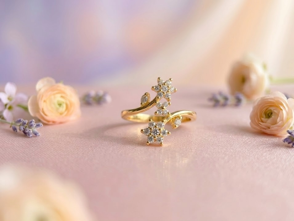 Stellar Gold Adjustable Ring