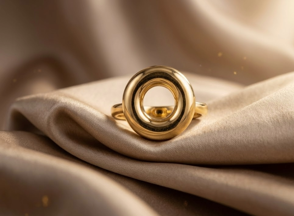 Elegant Stunning Chic Circular Ring