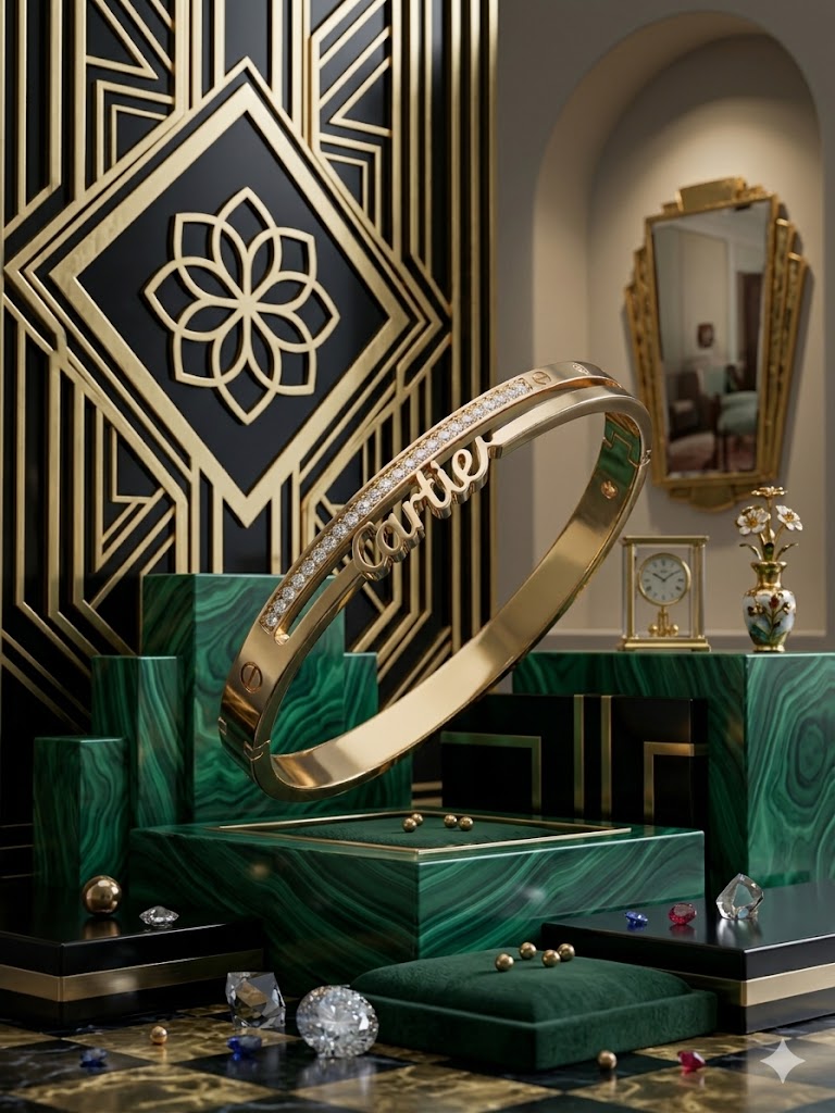 Gold Designer Bracelet