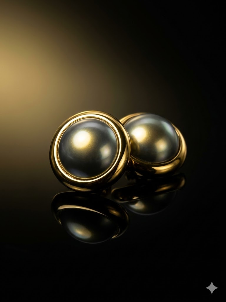 Gold-Plated Earrings 