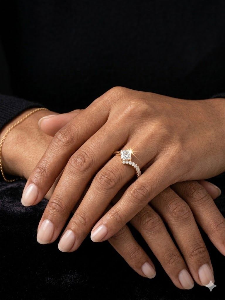 Elegant Solitaire Ring