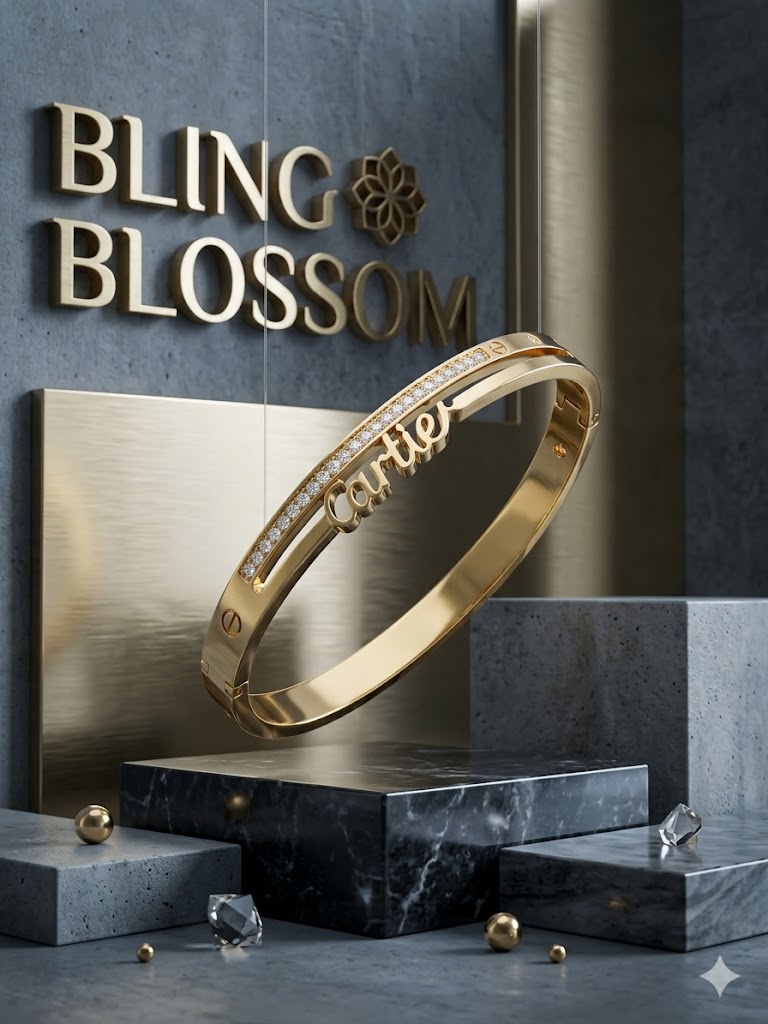 Gold Designer Bracelet