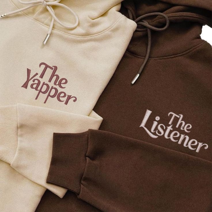 The Yapper & The Listener Hoodies