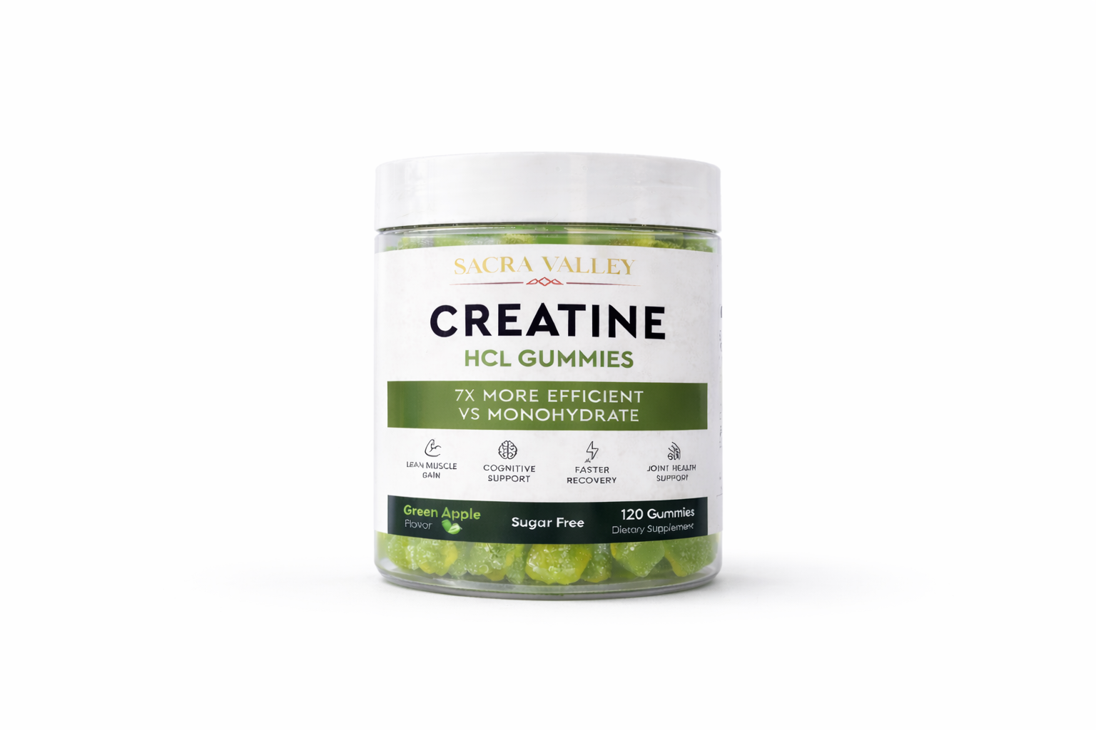Sacra Valley Creatine HCL Gummies