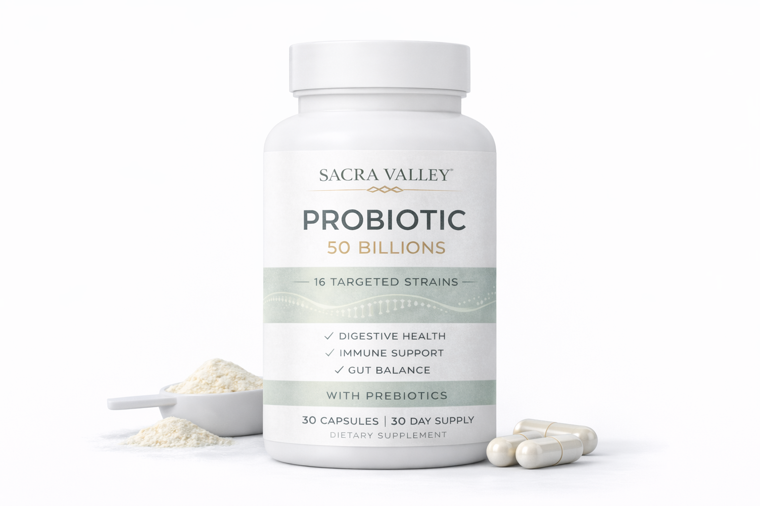 Sacra Valley Probiotic 50 Billions