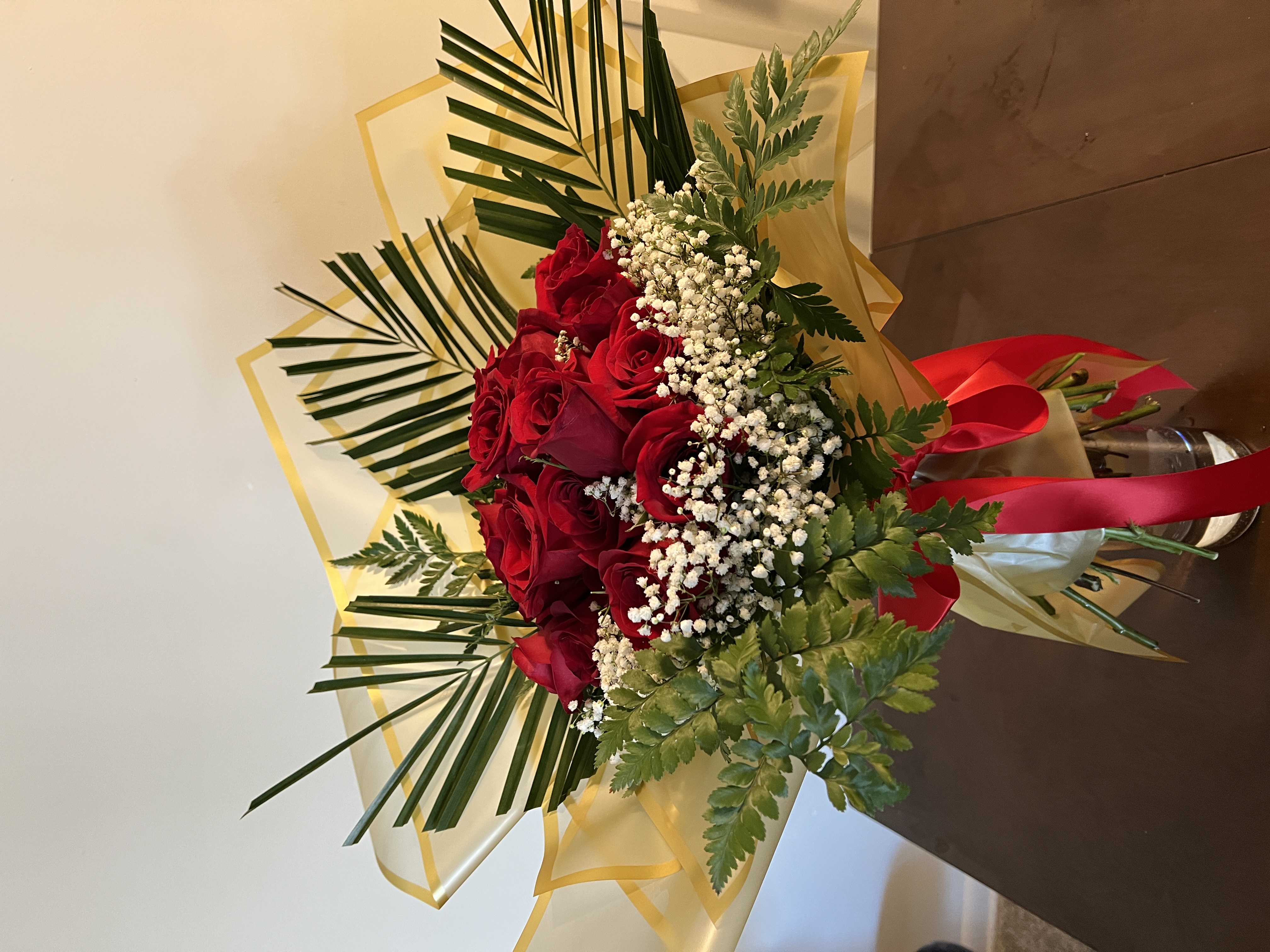 Elegant Red Rose Bouquet