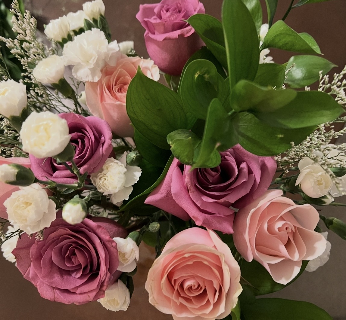 The Blushing Bouquet