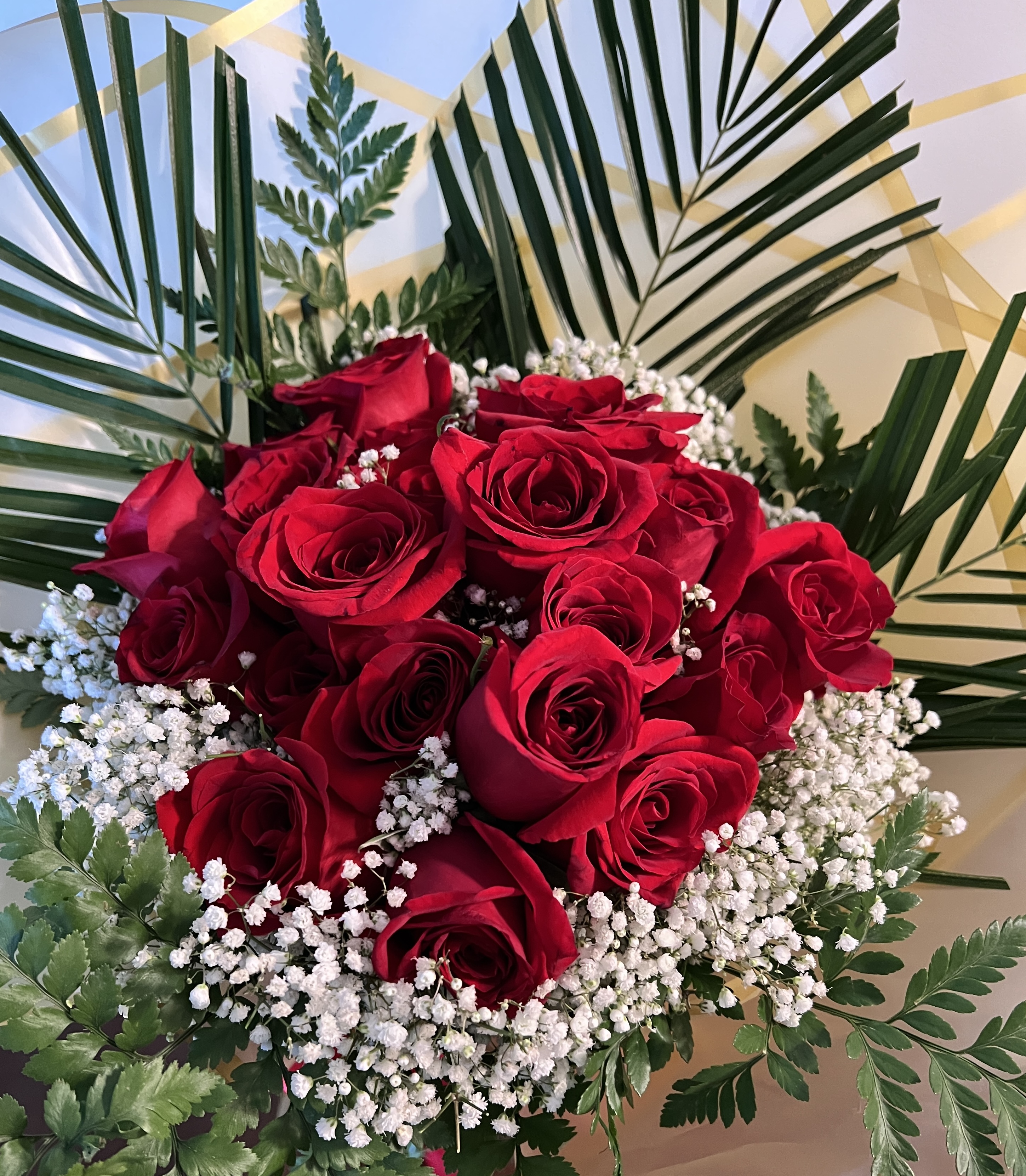 The Queen Of Hearts Gold Wrap