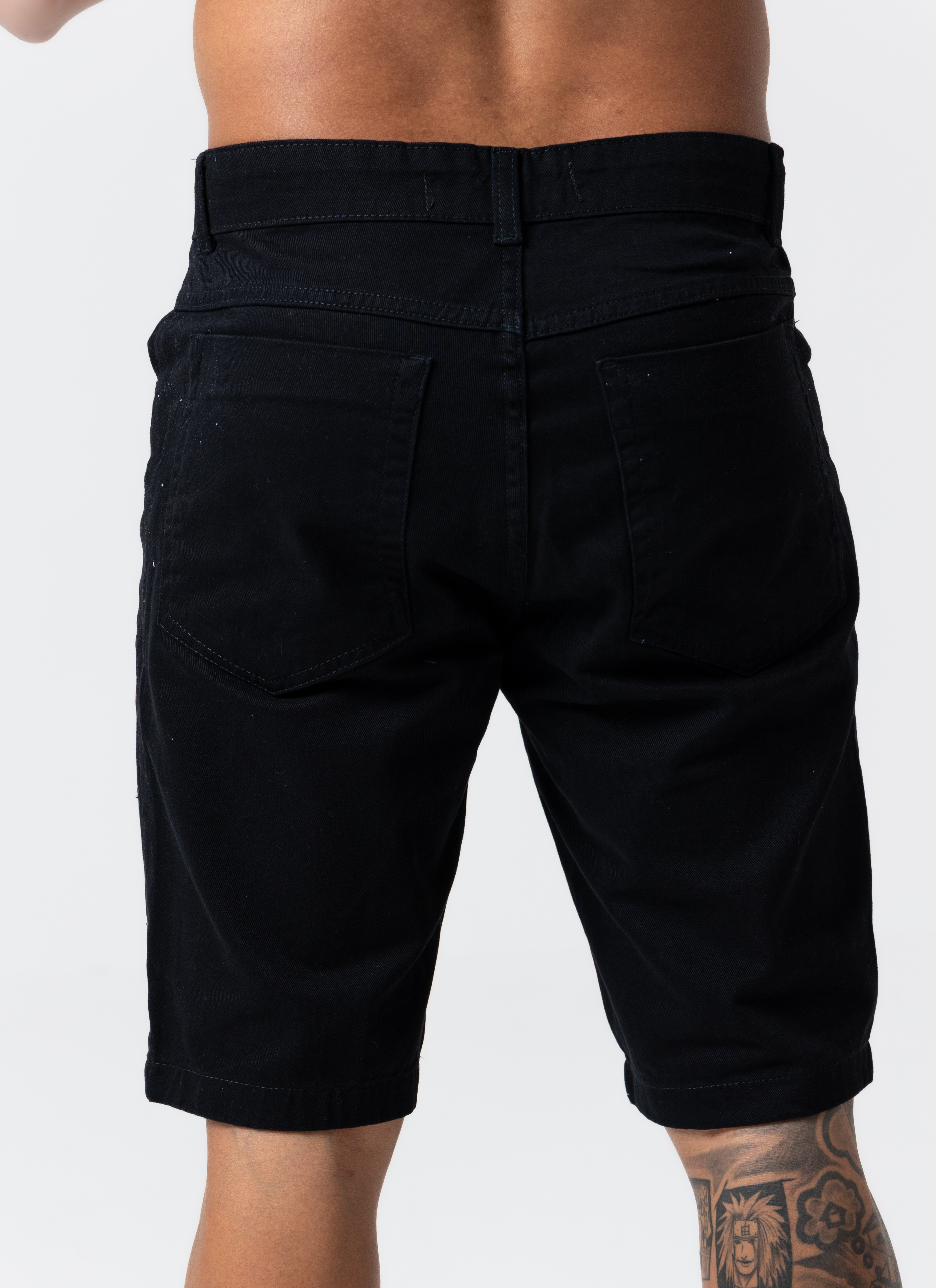 Bermuda Jeans Black