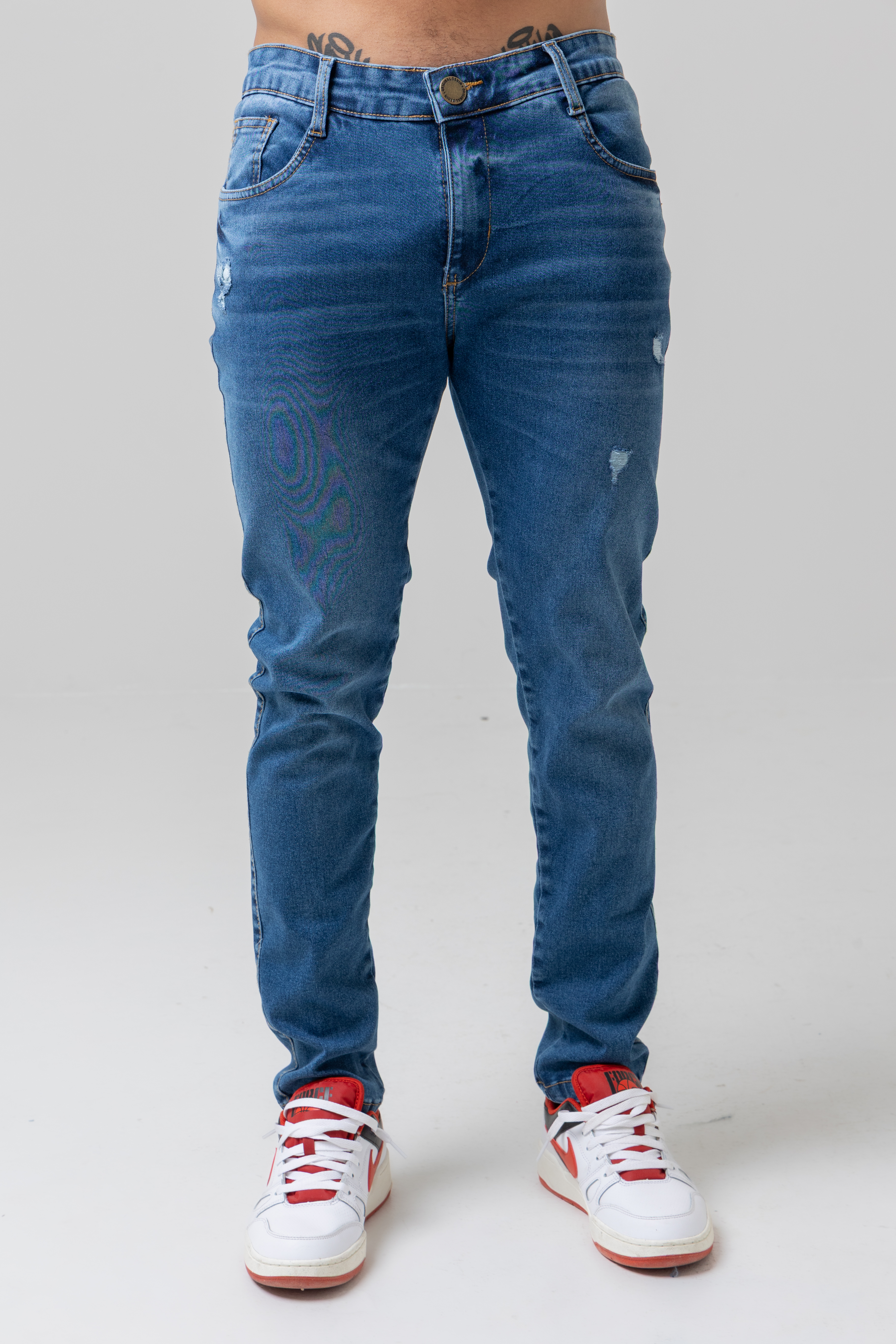 Calça Jeans C/Lycra Masculina Skinny (LINHA BLACK PREMIUM)