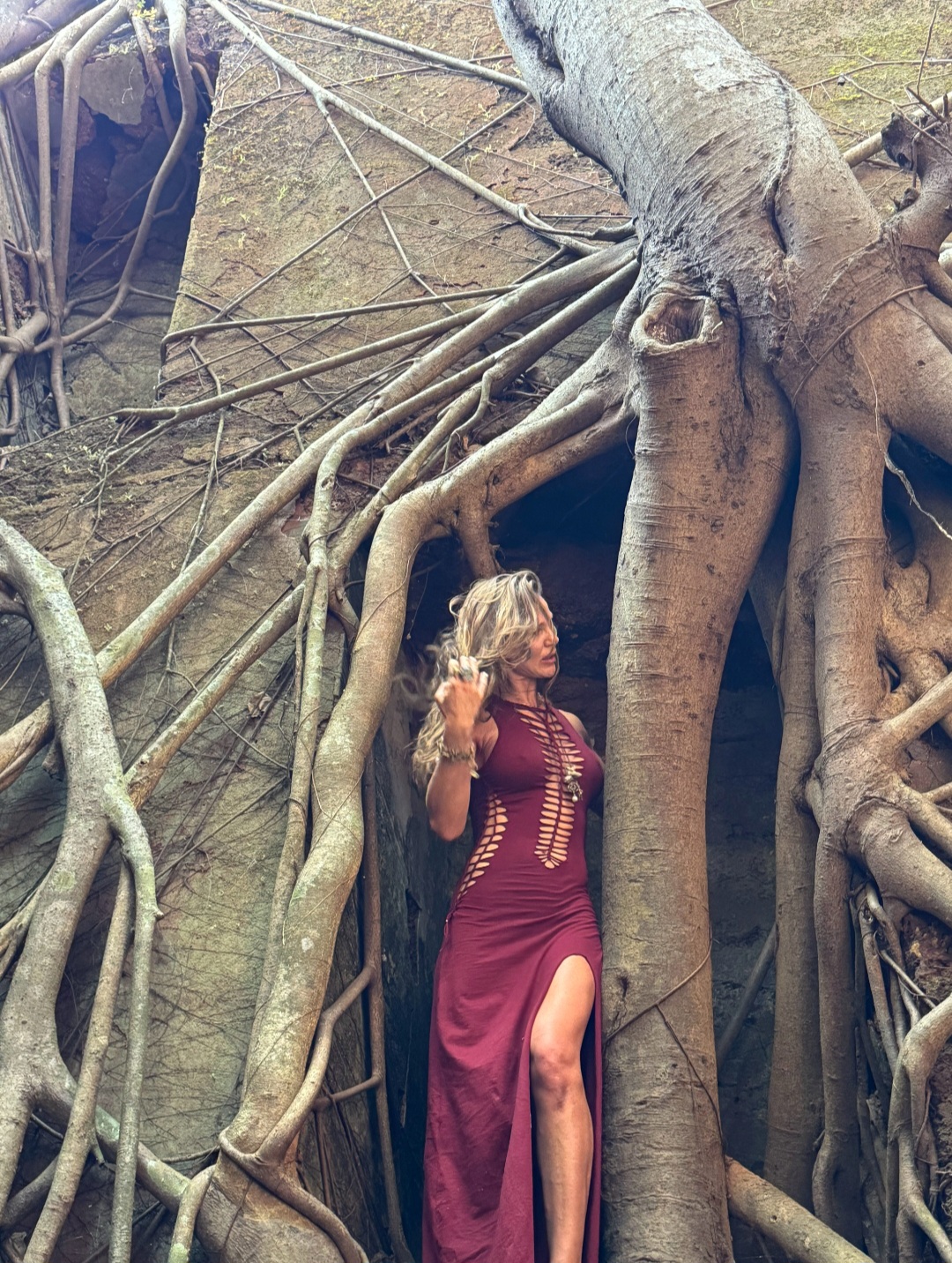 Red Burner Fashion Dress