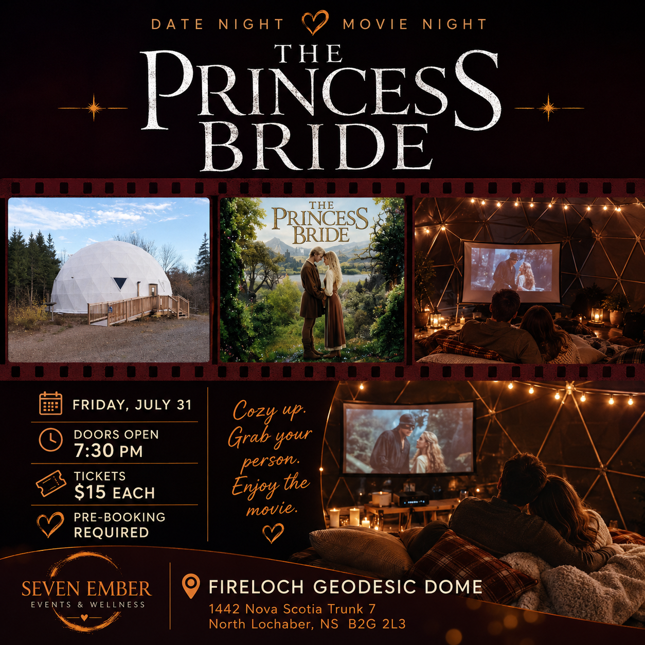 ❤️ Date Night Movie Night | July 31st