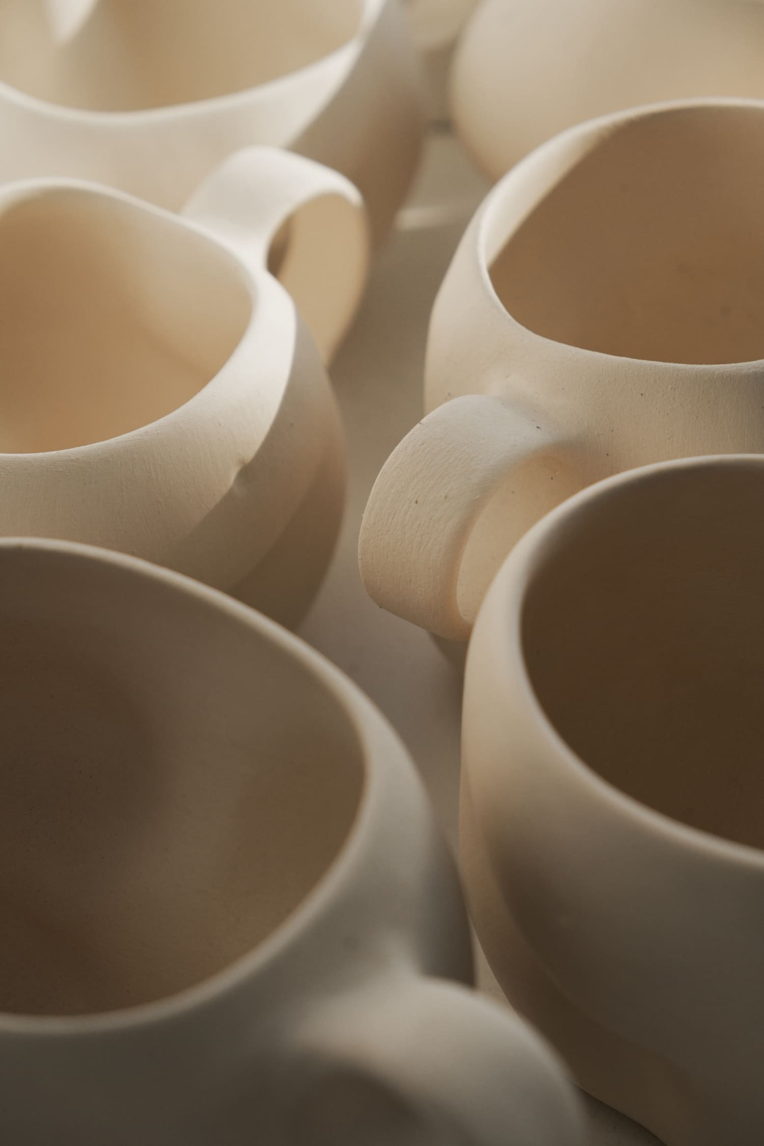 Tazas de cerámica artesanal