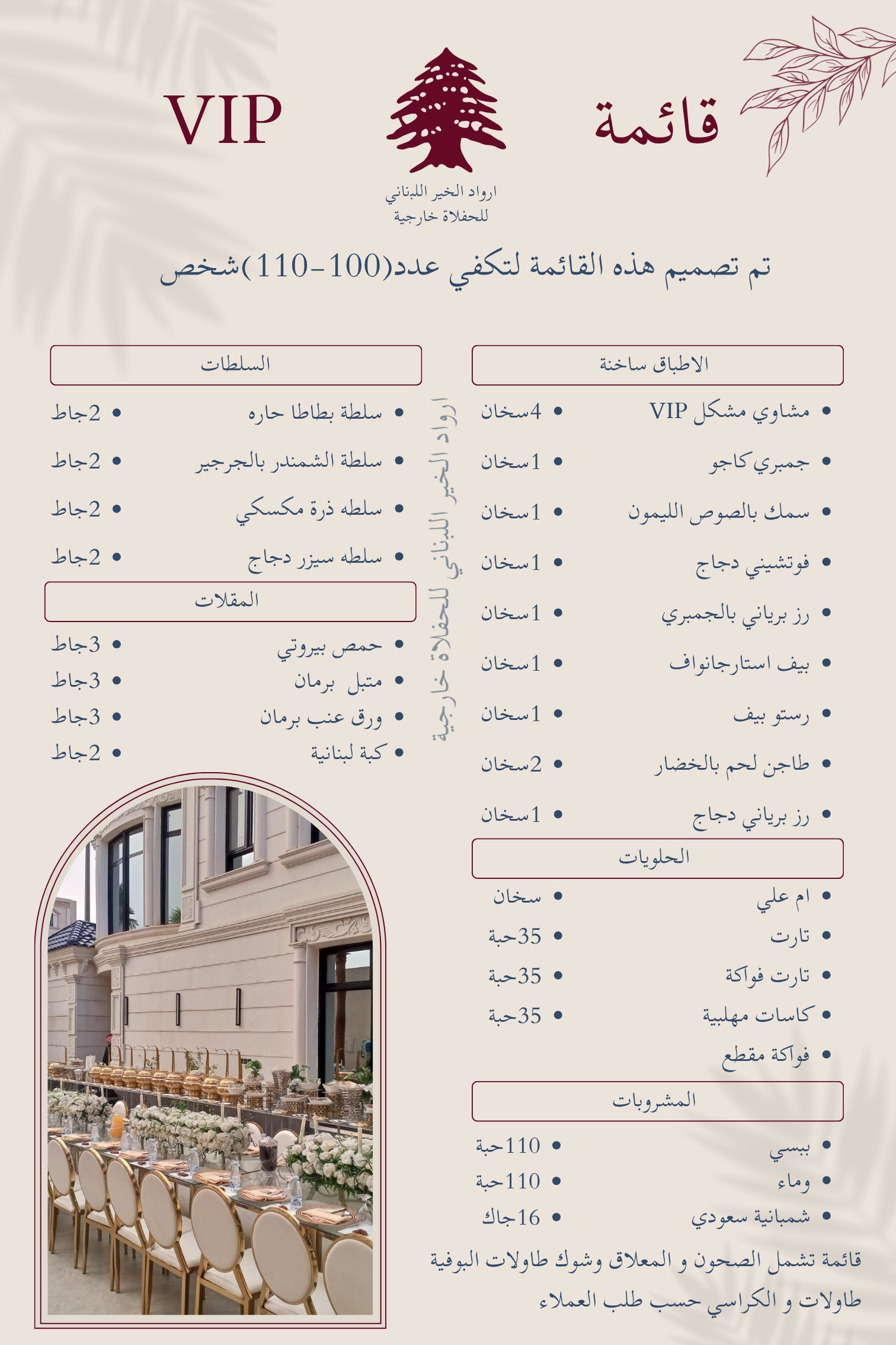 VIP قائمة 110شخص 