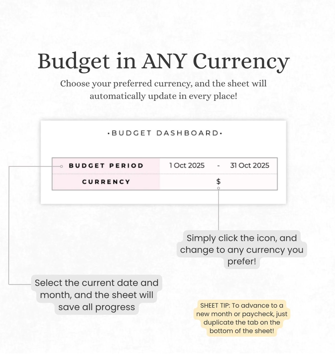 Digital Budget Planner