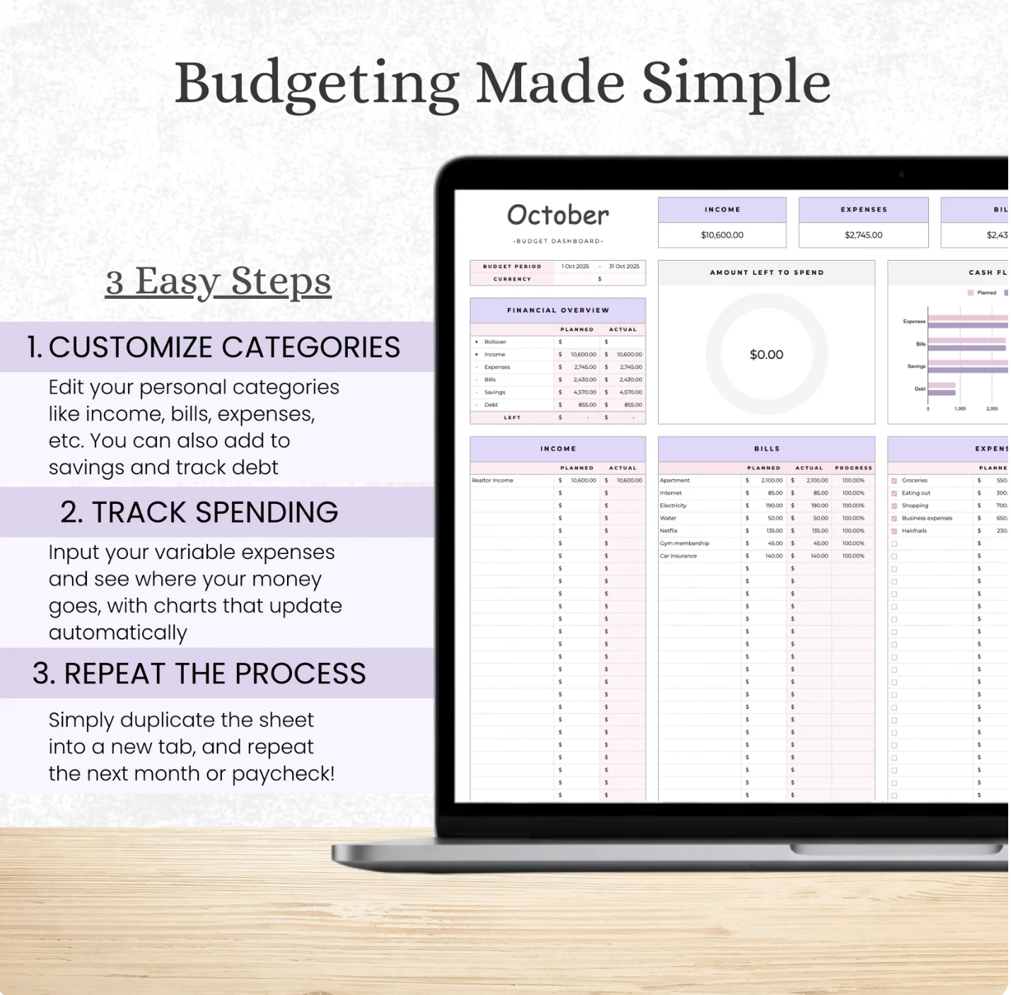 Digital Budget Planner