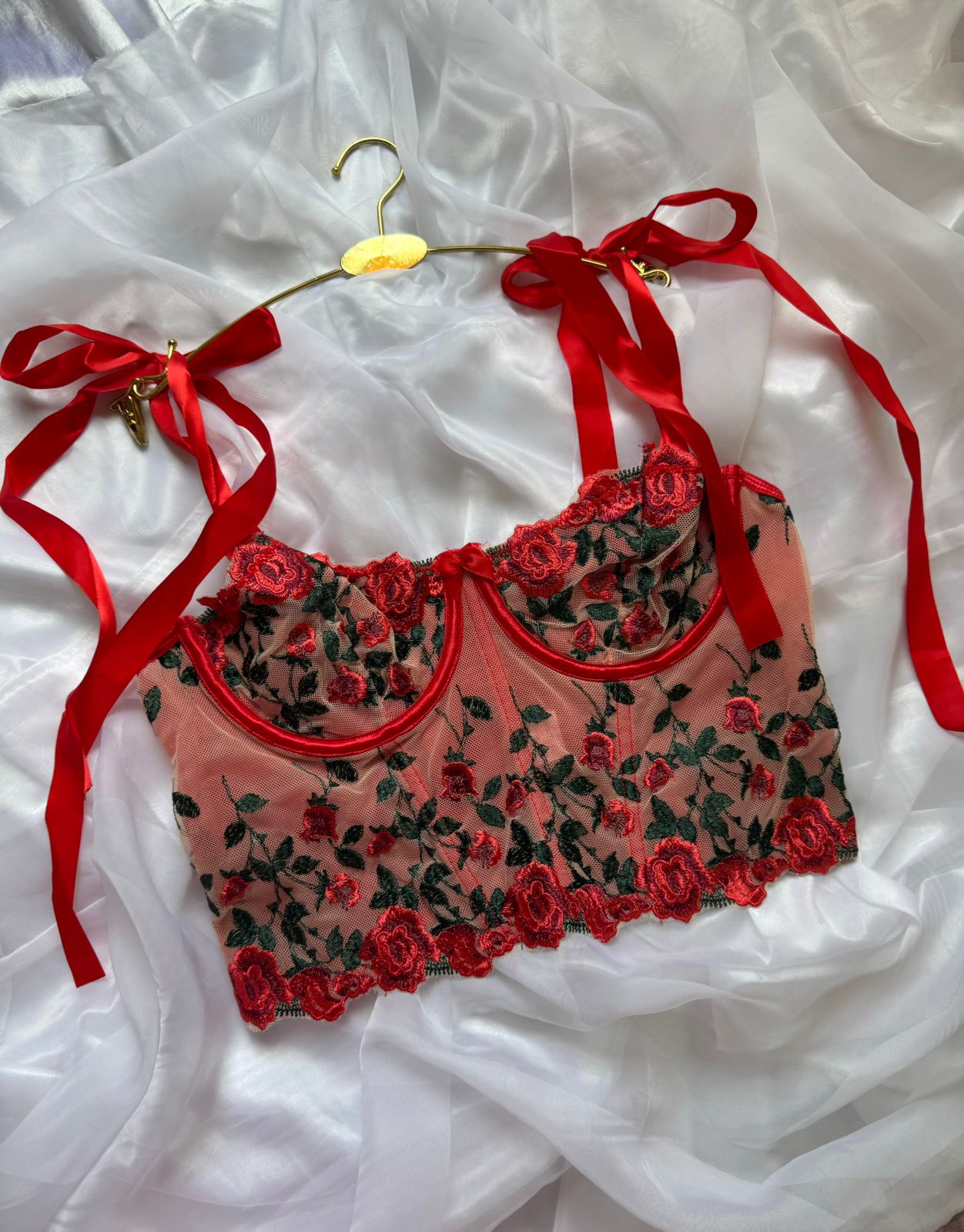 Corset Rosas 