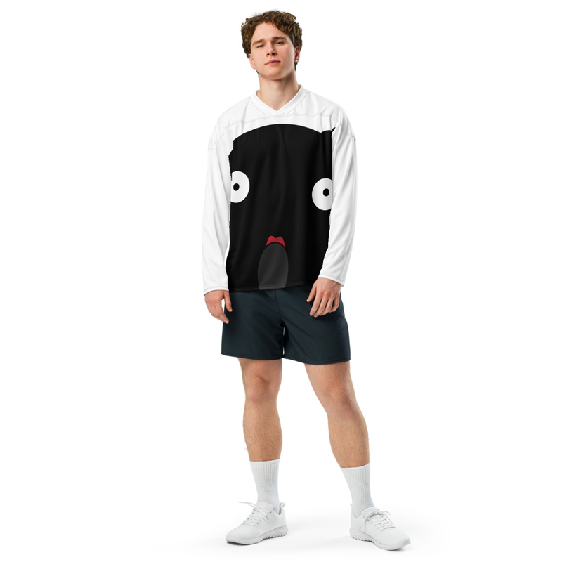 Recycled hockey fan jersey