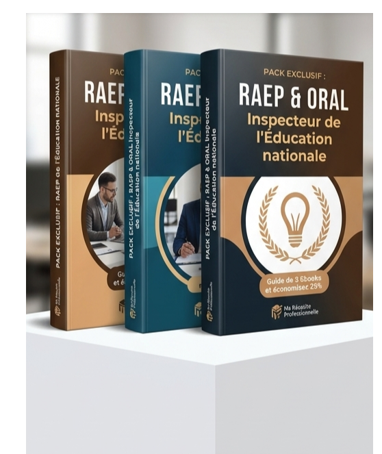 Pack REUSSITE concours INSPECTEUR DE L'EDUCATION NATIONALE 
