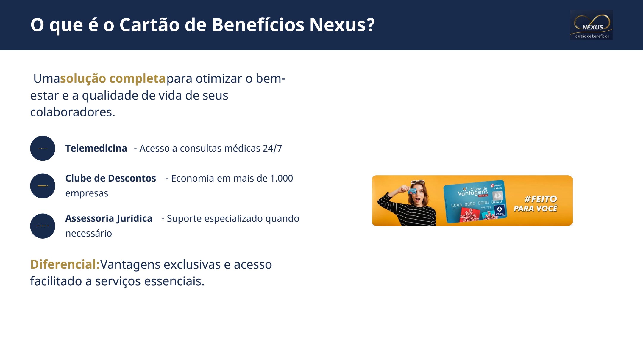 Tele medicina  e Cartão de Benefícios Nexus