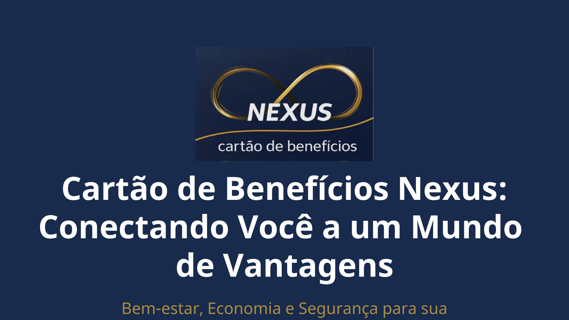 Tele medicina  e Cartão de Benefícios Nexus