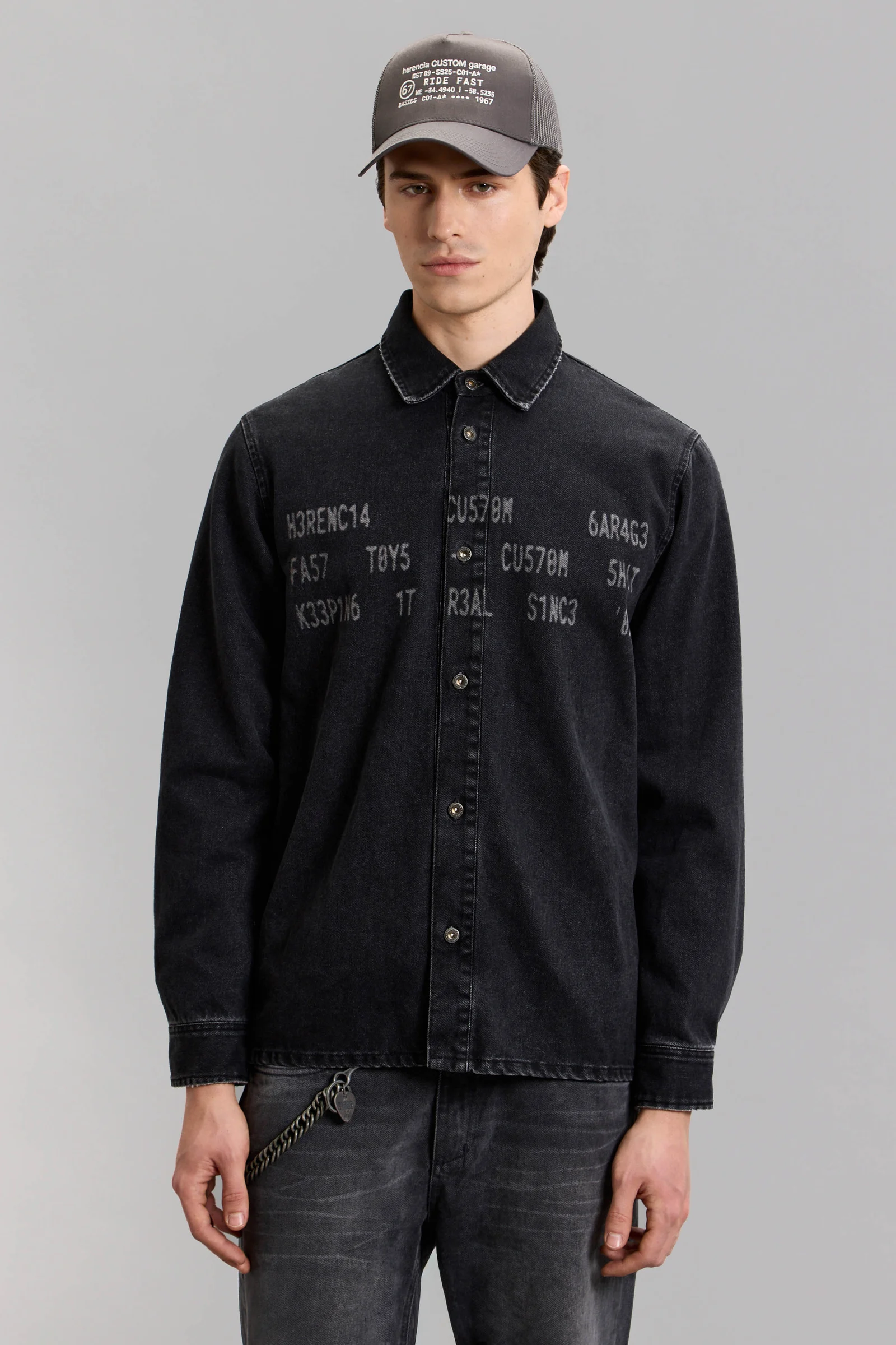 SOBRECAMISA BLACK CUSTOM GARAGE