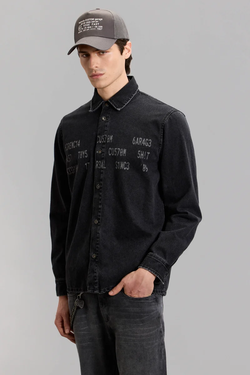 SOBRECAMISA BLACK CUSTOM GARAGE