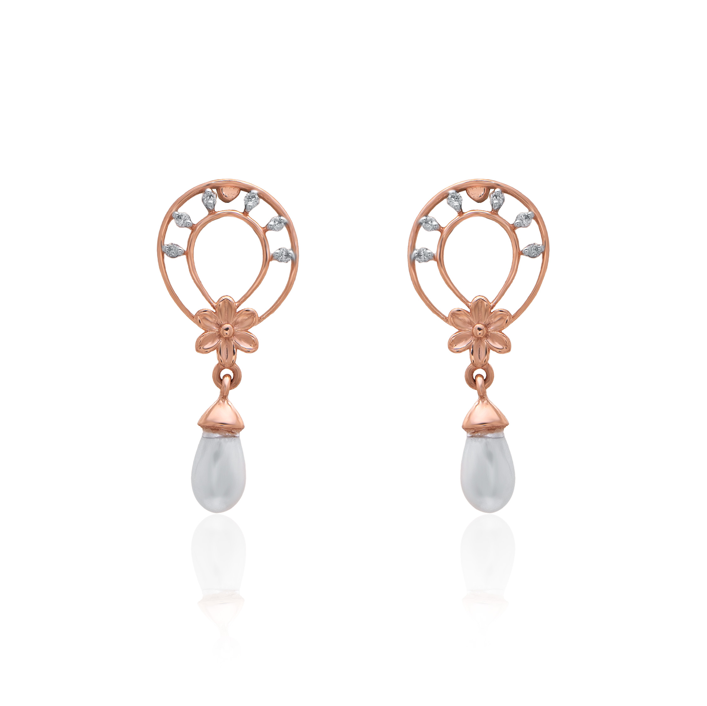 Elegant Pearl Drop Earrings