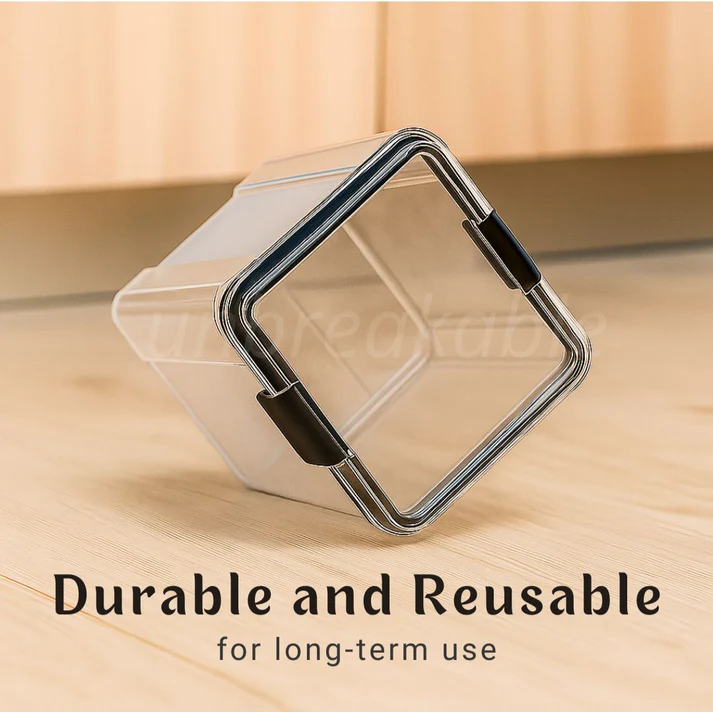 Lock Airtight Kitchen Storage Containers, 1200ML 