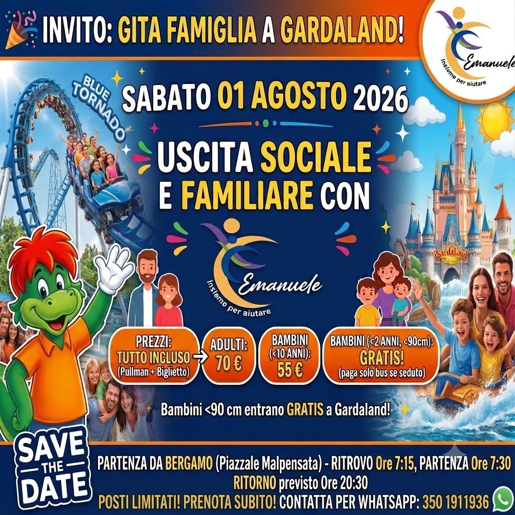 Gita Famiglia a Gardaland