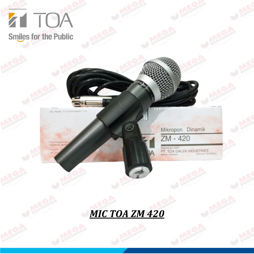 TOA MIC DINAMIK ZM 420