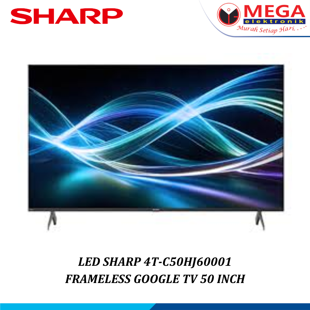 SHARP LED TV 50 INCH 4T-C50HJ6000I 4K GOOGLE TV