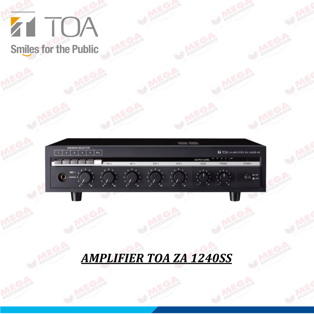 TOA MIXER AMPLIFER 240 WATT ZA-1240SS