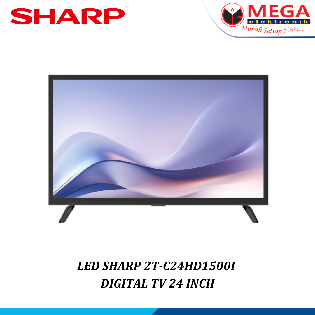 SHARP LED TV 24 INCH 2T-C24HD1500I HD DIGITAL TV