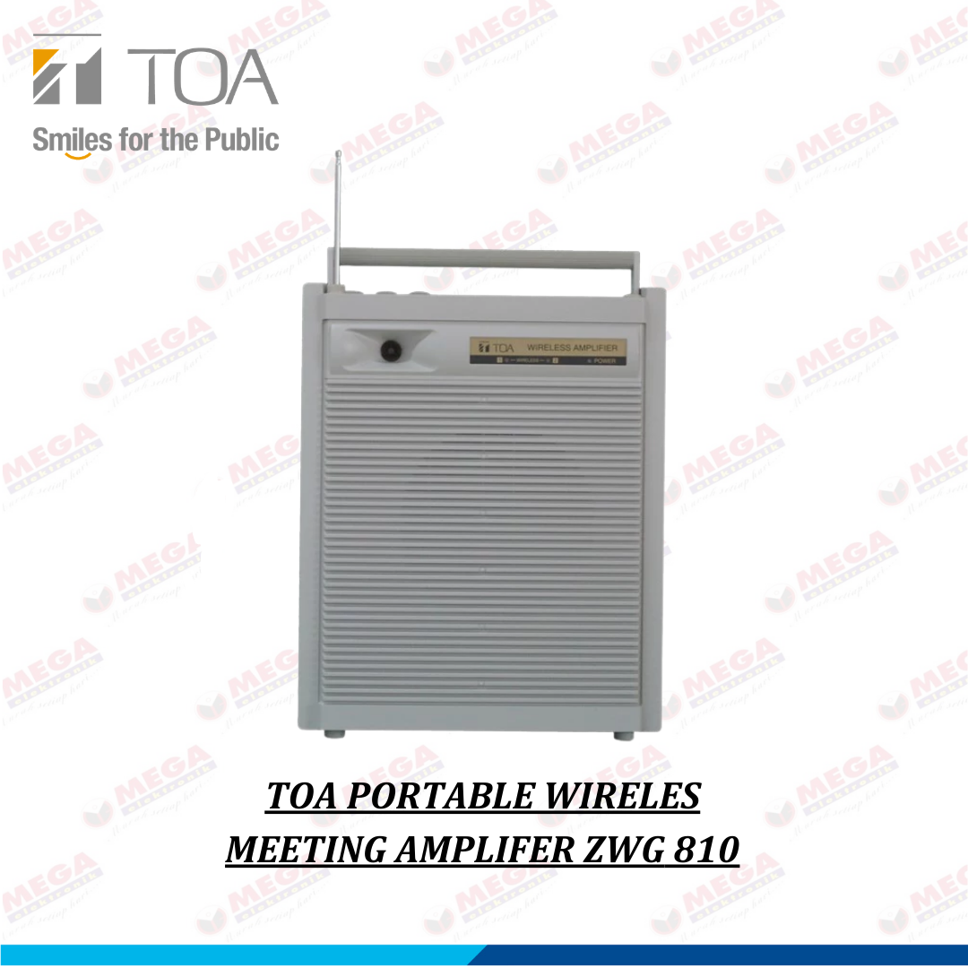 TOA WIRELESS AMPLIFIER DENGAN KASET DAN USB ZW-G810CU