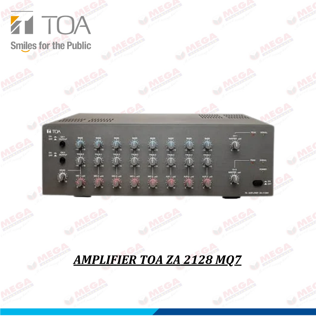 TOA MIXER AMPLIFIER 520 WATT ZA-2128 MQ7