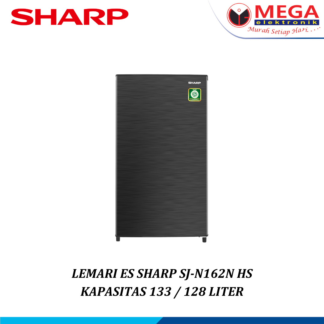 SHARP LEMARI ES 1 PINTU 133 LITER SJ-N162N HS