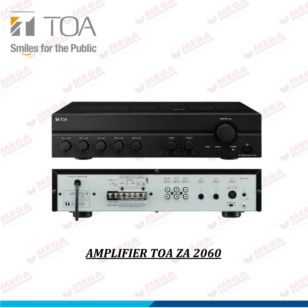 TOA MIXER AMPLIFIER 60 WATT ZA 2060